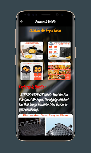 COSORI Air Fryer Oven Guide