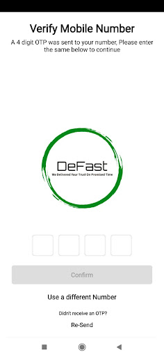 DeFast Screen 3