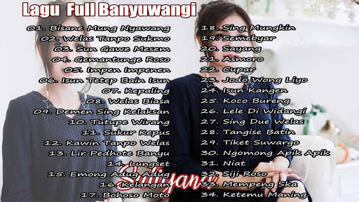 Android application Lagu Suli yana Banyuwangian screenshort