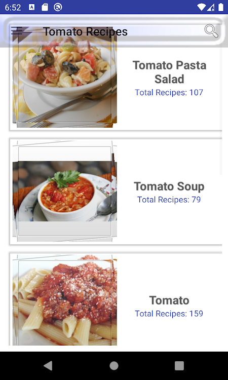 Tomato Recipe: easy recipe - 6.0 - (Android)