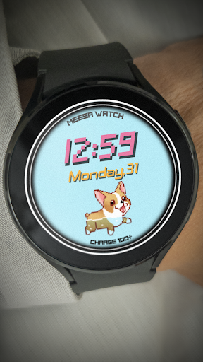 Kawaii Watch Face Corgi Screen 2