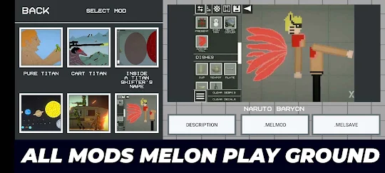 All Mods For Melon Play Ground