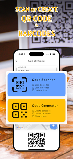 Android application aiScanner: AI QR Code Scanner screenshort