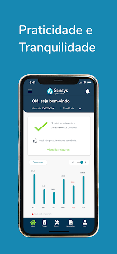 Android application Sansys Agência Virtual Sanor screenshort