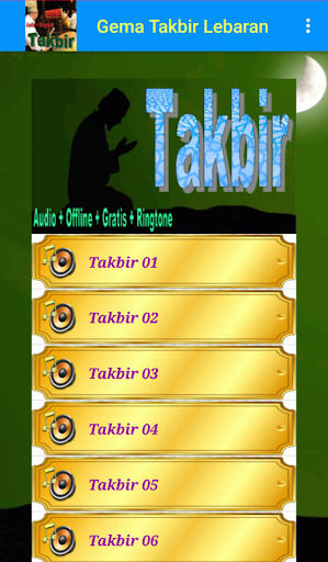 Gema Takbir Lebaran Offline Screen 3