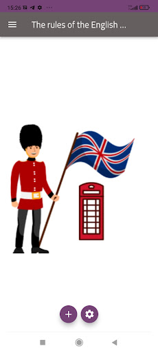 Android application Learn english screenshort