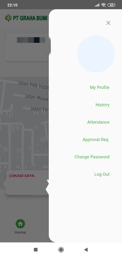 E-absent PT Graha Bumi Hijau Screen 3