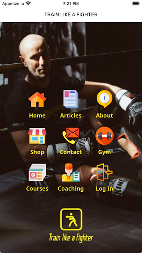 Train Like A Fighter Screenshot 1 - AppWisp.com