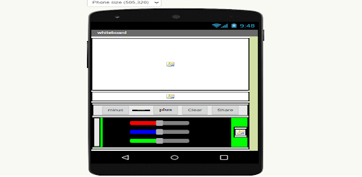 Android application Doodle Canvas screenshort
