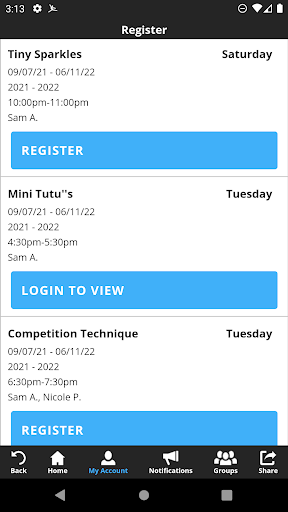 Inspire Dance Academy Screen 3