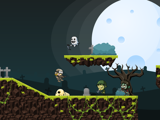 Zombies 2D Run and Gun