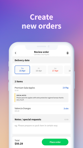 Zeemart Supplier Screen 3