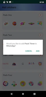 Holi Stickers screenshot 12