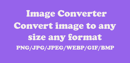 Bulk Image Converter - PNG/JPG