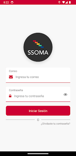 Android application SSOMA (SaaS) screenshort