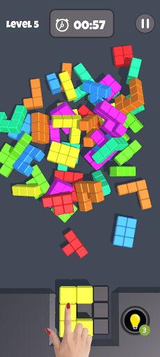Android application Cube Matcher 3D screenshort