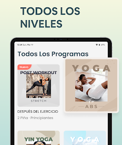 Captura de Pantalla 20 Yoga para principiantes - Fit android