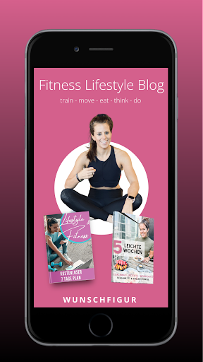 Android application FitnessLifestyleBlog screenshort
