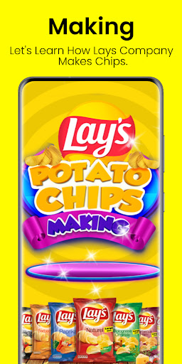 Android application Lays Chips Making screenshort