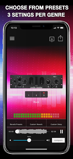AudioMaster: Audio Mastering Screen 3