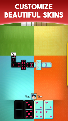 Android application Let's play dominoes screenshort