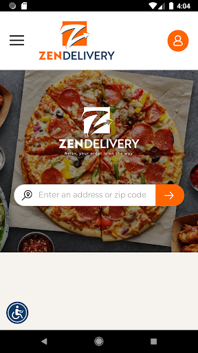 Zen Delivery Screen 2