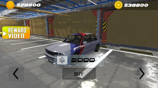 M3 Parking Race Simulator