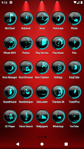 Cyan Icon Pack Style 8