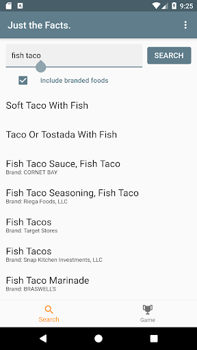 Just the facts. Screen 3