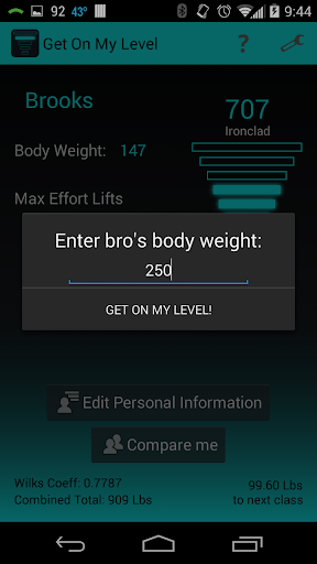 Get On My Level (powerlifting) Screen 3