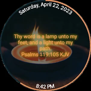 My Lamp Bible Watch Face