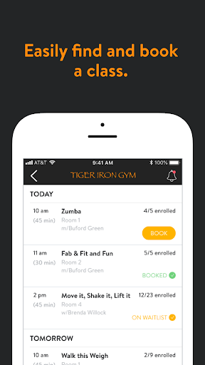 Screenshot of TIGER IRON GYM