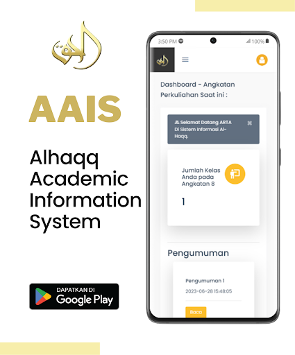 Android application AAIS - Al Haqq screenshort