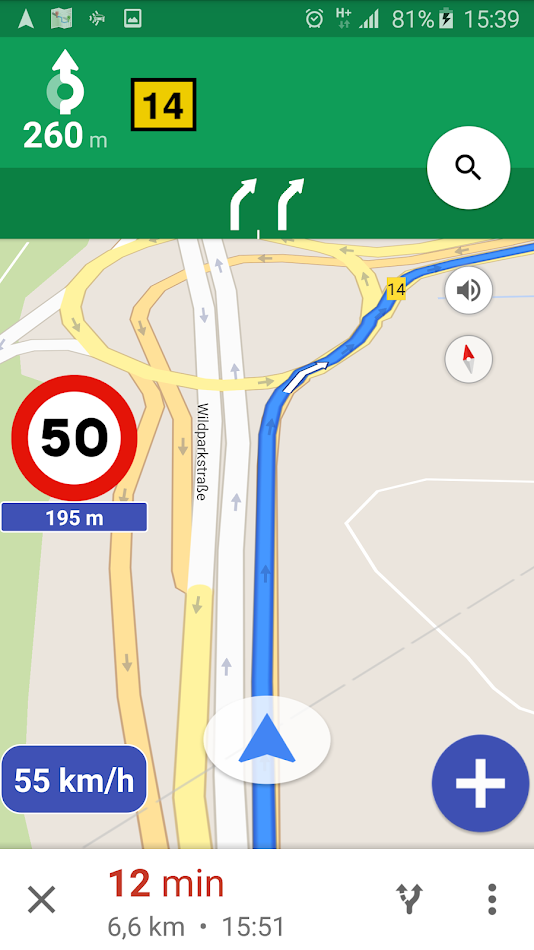 #4. Speed cameras Widget (Android) Podle: bigDream Corporation