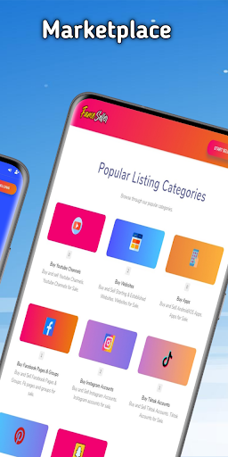 Buy Sell Social Media Accounts Screen 2