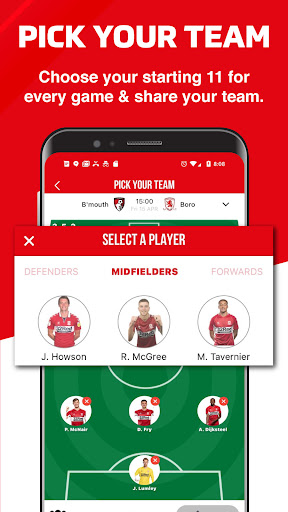 TheTeessiders - Live Scores Screen 2