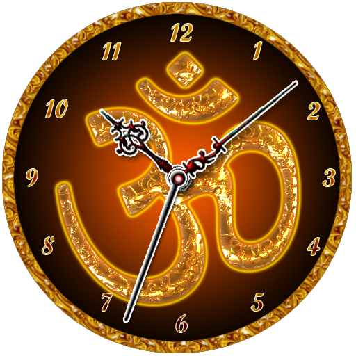 Om Clock logo