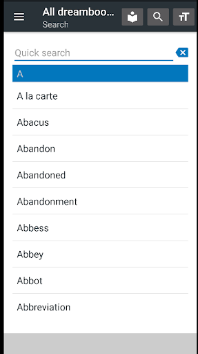 Android application Dream books 12000+ screenshort