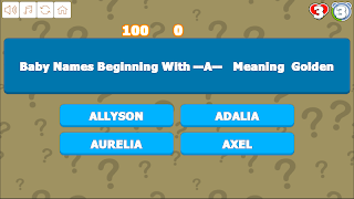 Quiz A to D Baby Names - Screenshot 2