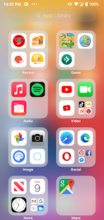 Launcher iOS 16 Screenshot