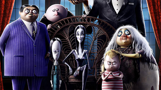 Addams Mystery Mansion Family