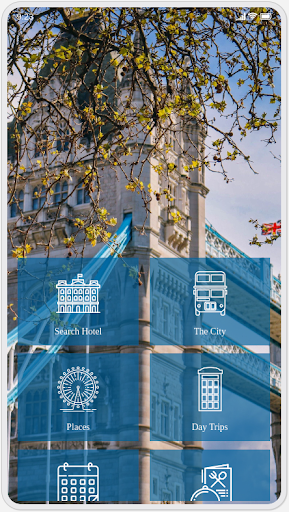 Android application Booking London & Travel Map screenshort