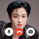 Cover Image of ダウンロード The Boyz Call, Fake Video Call  APK