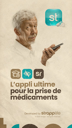 Android application Strapp: Rappels de médicaments screenshort