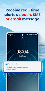Screenshot 4 PegelAlarm Flood & Water Alert android