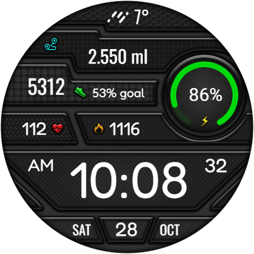 Digital CASON 05 Watch face Install on Windows
