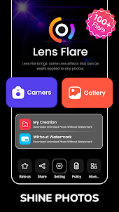 Lensflare : Photo Light Effect