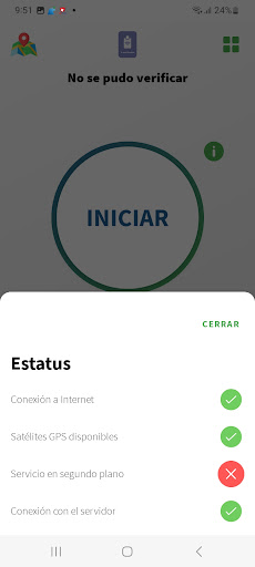 Viacon V-SafeTracker Screen 2