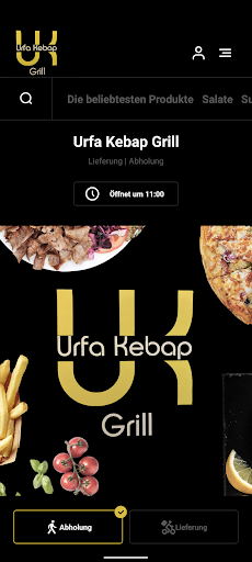 Android application Urfa Kebap Grill screenshort