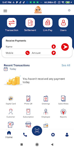 Vysya COB Merchant Screen 2